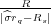 ---R---
|^σrq-Rs|