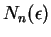 $N_{n}(\epsilon)$