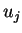 $u_{j}$