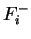 $F_{i}^{-}$